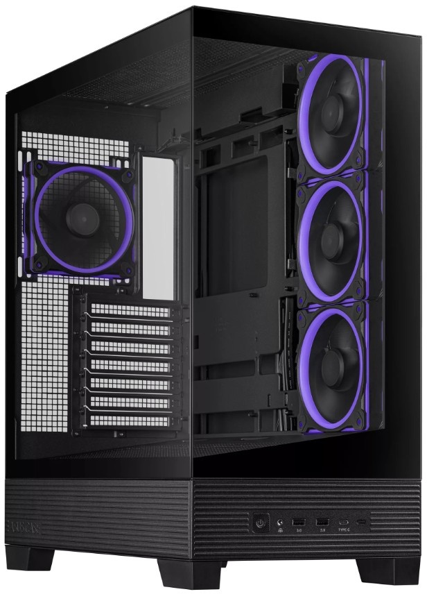 Корпус для ПК ASUS A31 PLUS TG ARGB BLACK