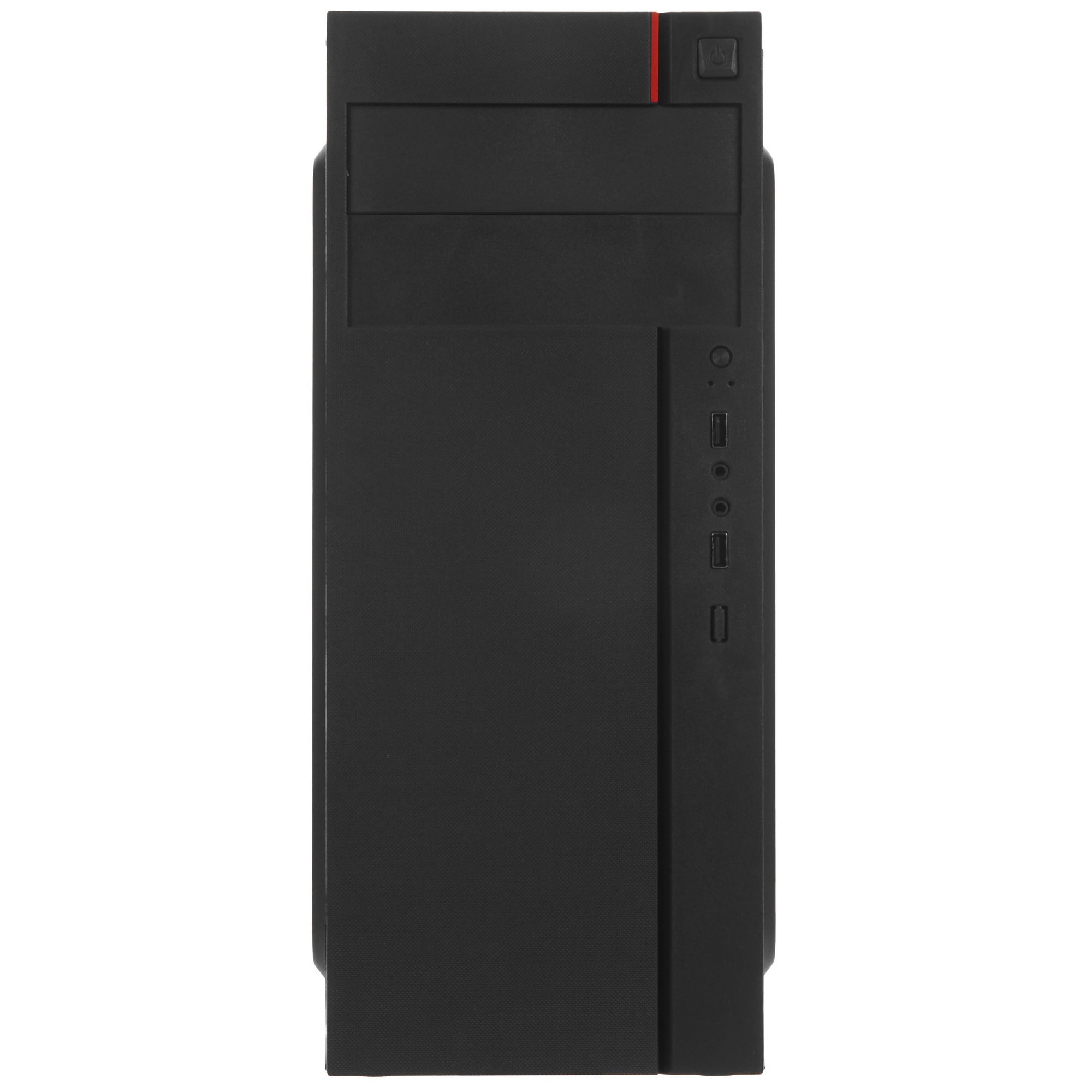 Компьютерный корпус Miditower ExeGate AA-440-AA350 (ATX, AA350 8 см, 2*USB, аудио)