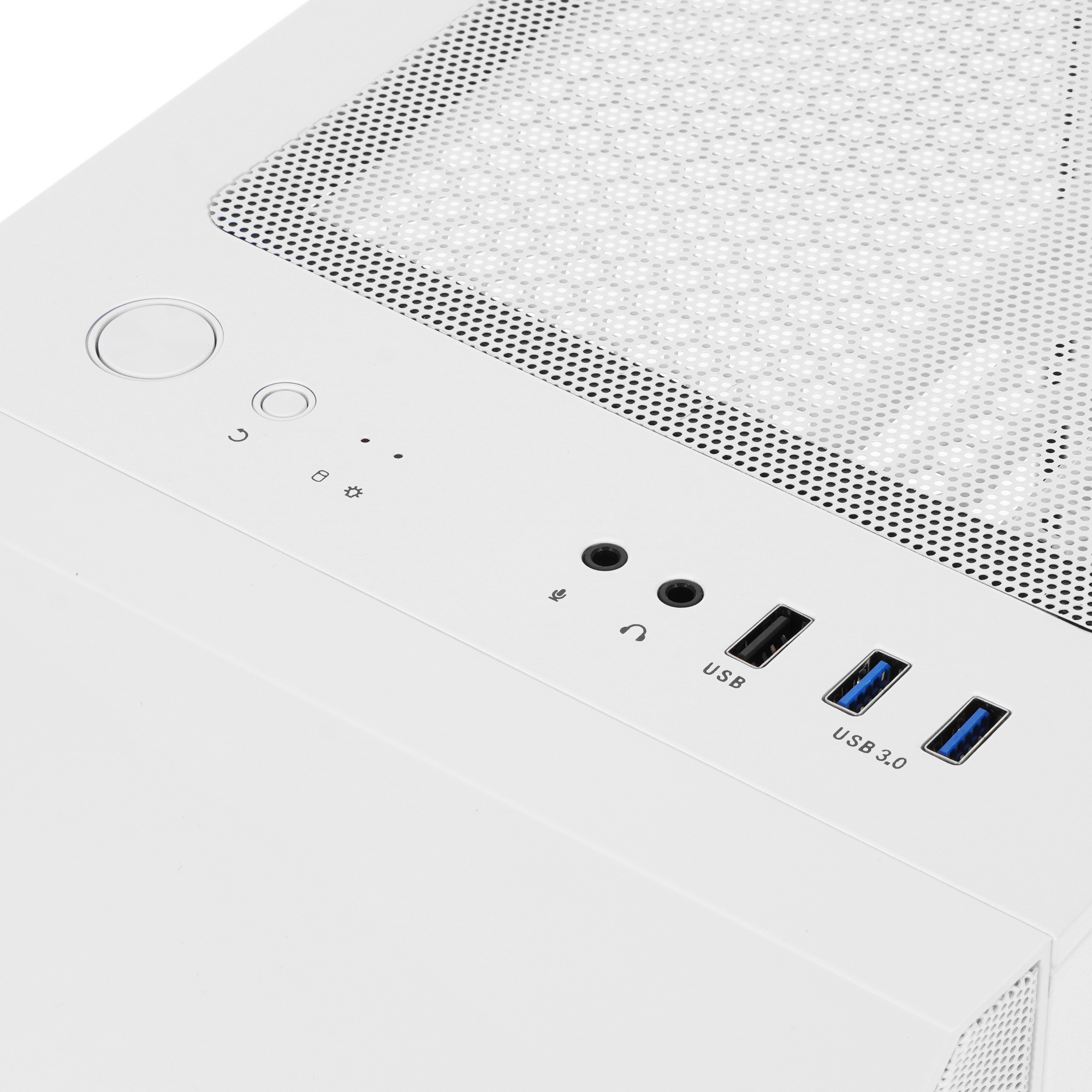 Компьютерный корпус MiniTower Zalman Z1 Iceberg white (mATX, window, FRONT 2x120mm, REAR 1x120mm, бе