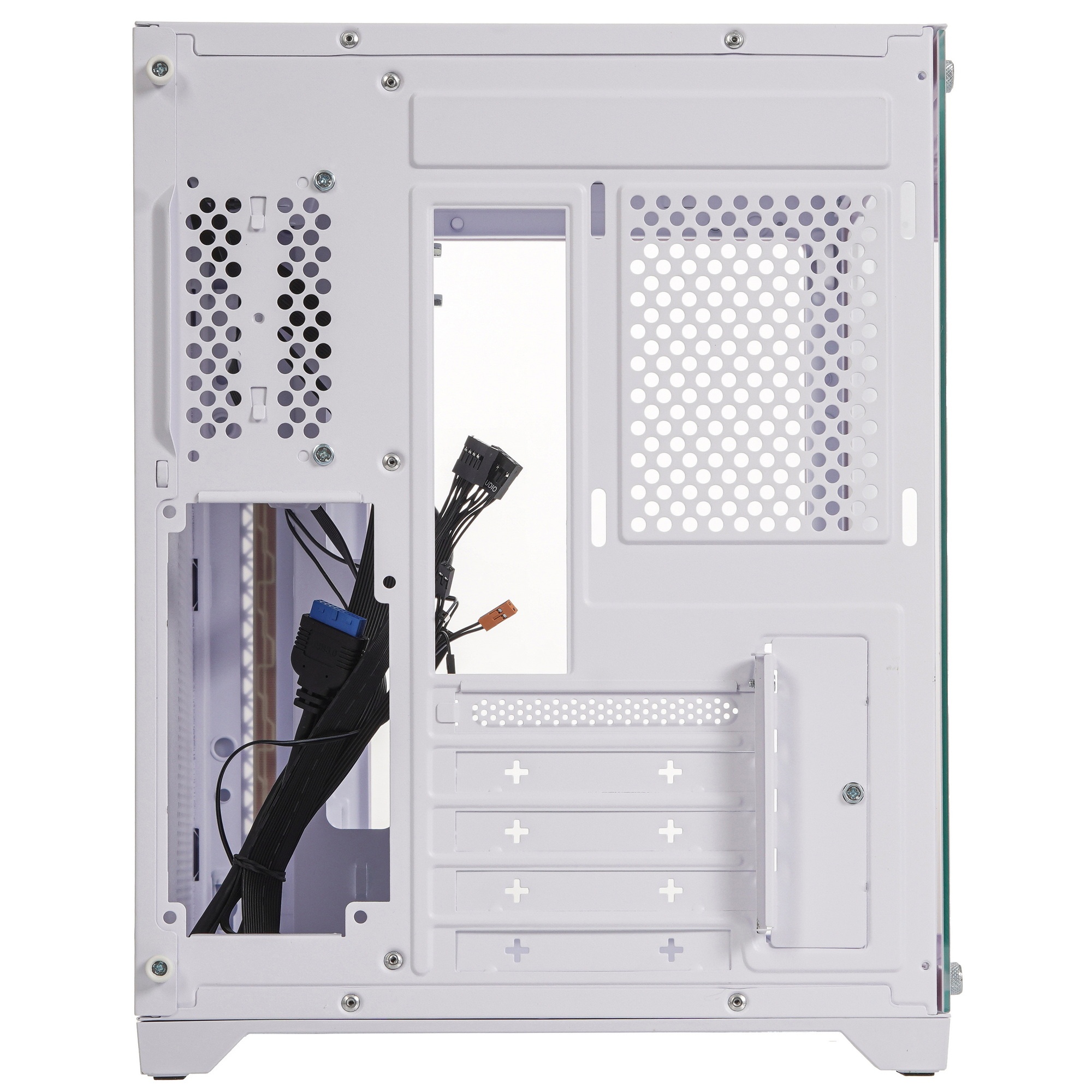 Компьютерный корпус Ginzzu V400 RGB Белый