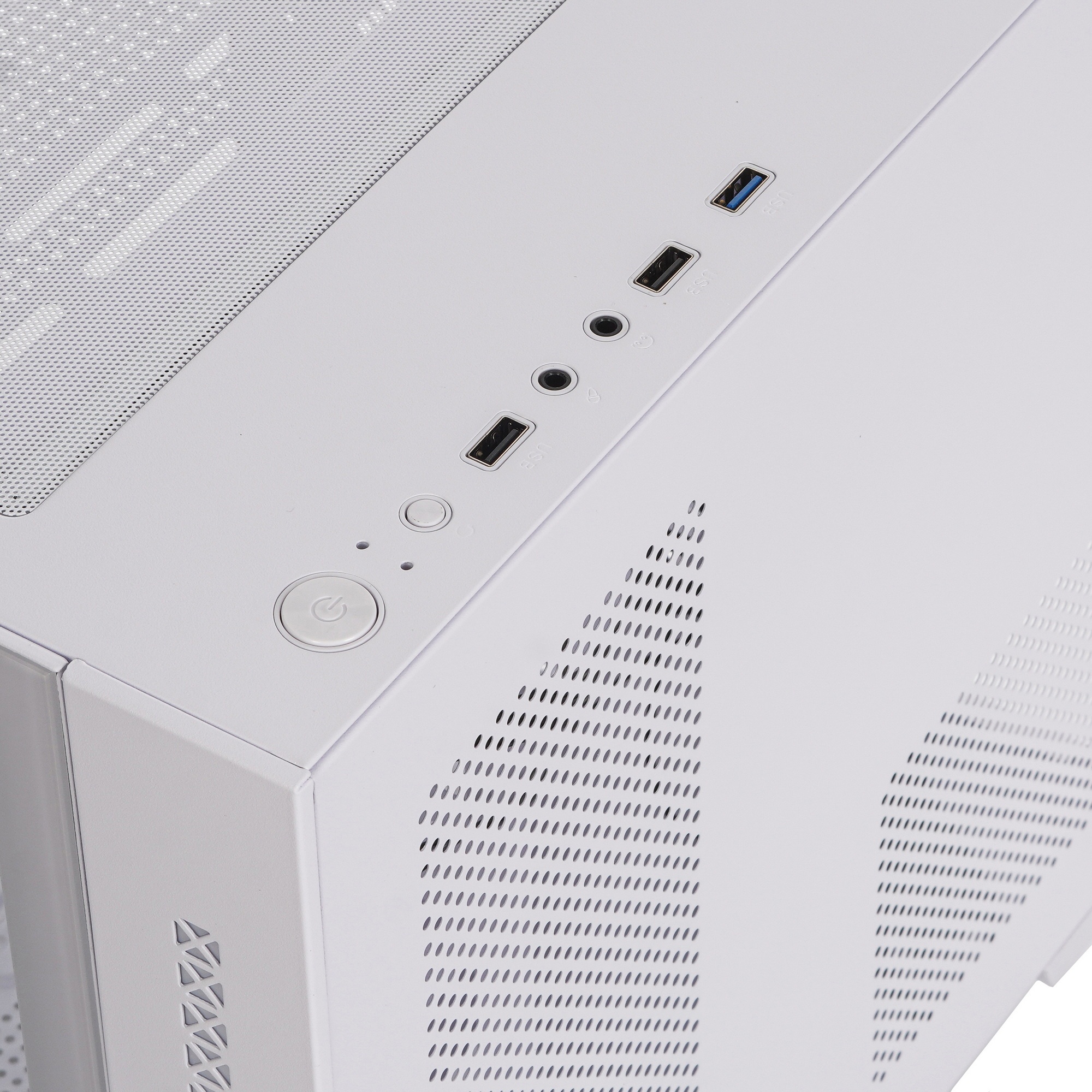 Компьютерный корпус Ginzzu V400 RGB Белый