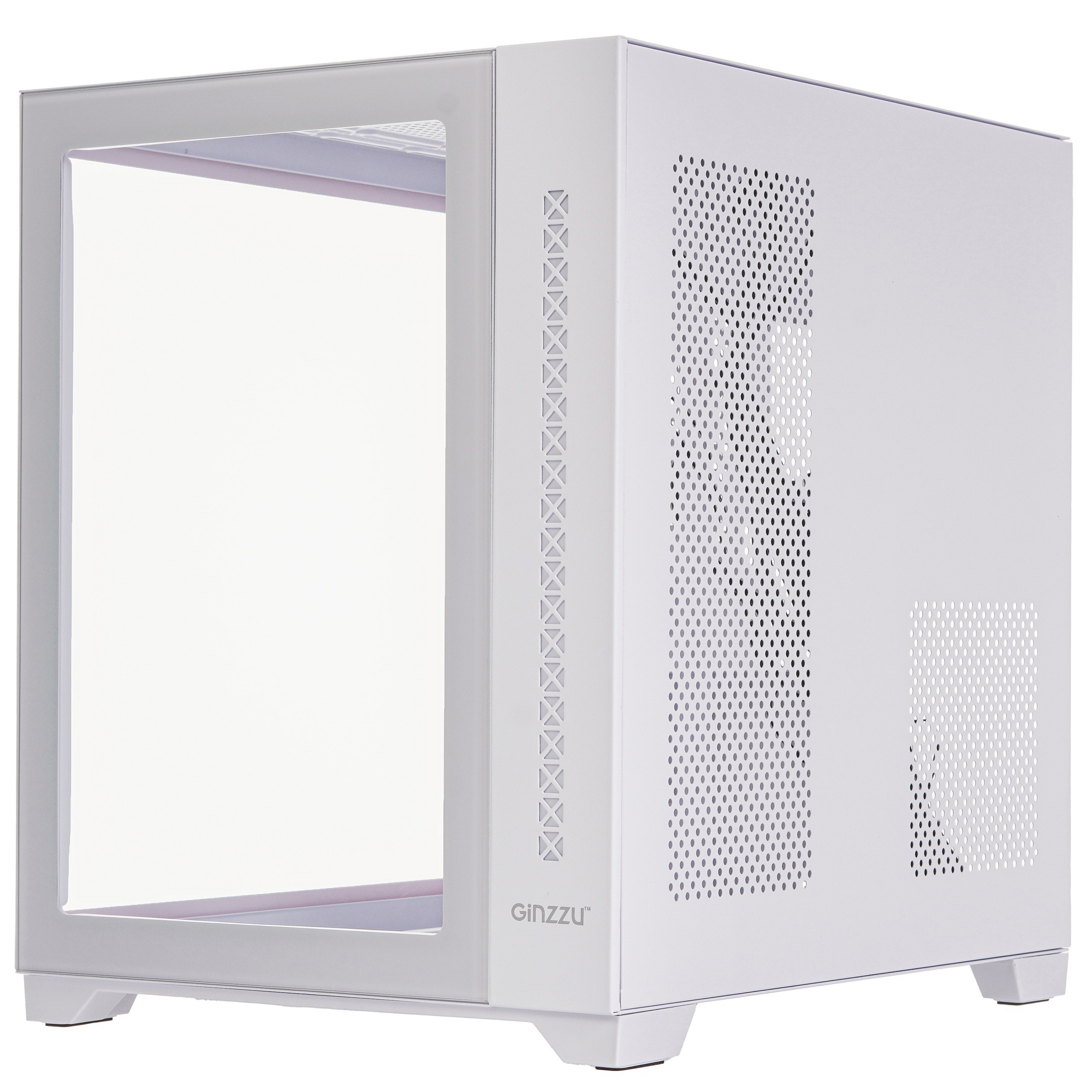 Компьютерный корпус Ginzzu V400 RGB Белый