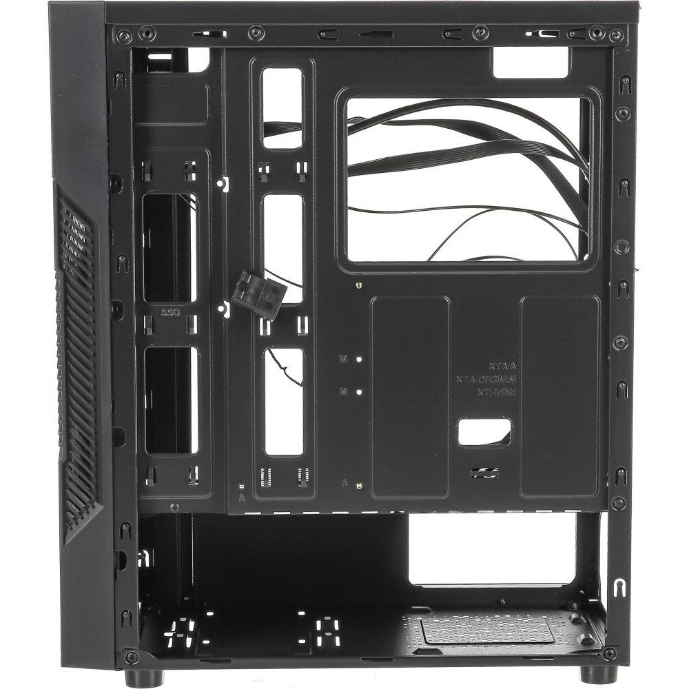 Корпус Accord AM08 черный без БП ATX 2xUSB3.0 1xUSB3.1 audio bott PSU