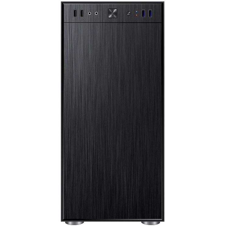 Корпус Accord AM08 черный без БП ATX 2xUSB3.0 1xUSB3.1 audio bott PSU