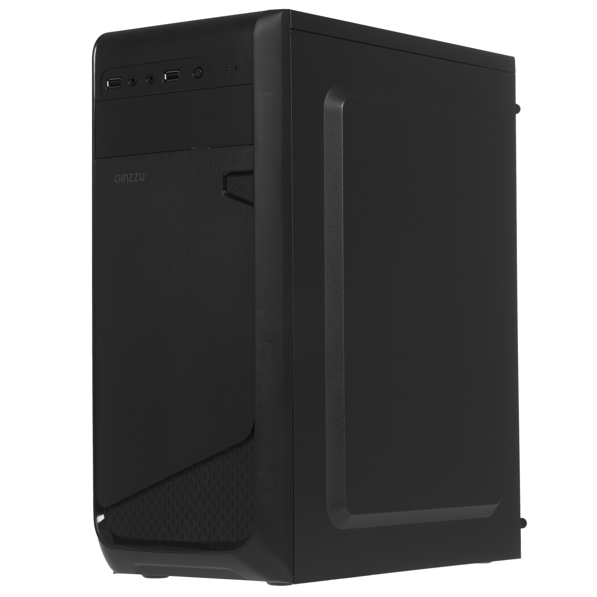Компьютерный корпус Ginzzu A180 2*USB 2.0,AU w/o PSU