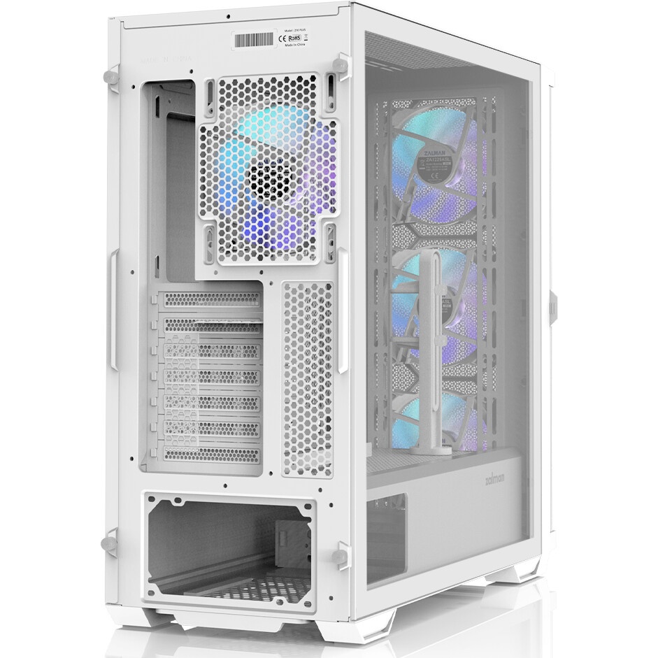 Компьютерный корпус MIDITOWER ATX W/O PSU Z3 ICEBERG WHITE ZALMAN