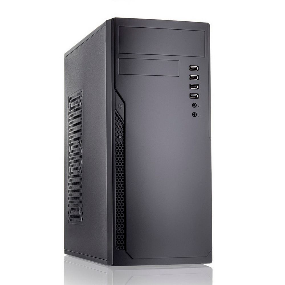 Компьютерный корпус c блоком питания 450 Ватт Case Foxline ATX , 450W , 4xUSB2.0, powcord
