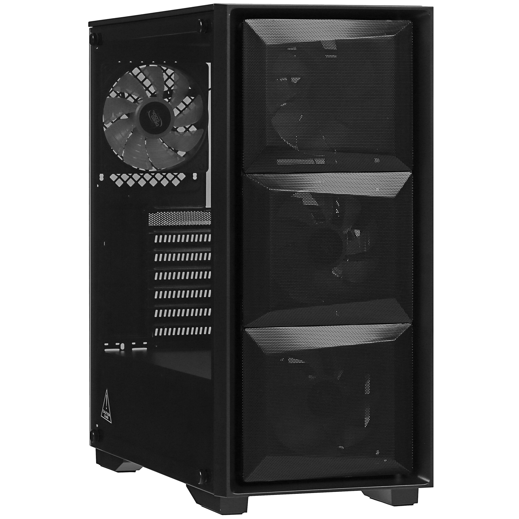 Компьютерный корпус Deepcool MATREXX 50 MESH 4FS без БП, боковое окно (закаленное стекло), 3xColor L
