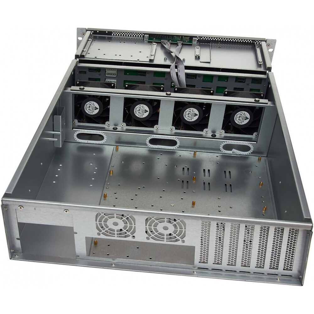 Серверный корпус ExeGate Pro EX293180RUS 2U550-HS12 RM 19", высота 2U, глубина 550, БП 1U-900ADS, 1