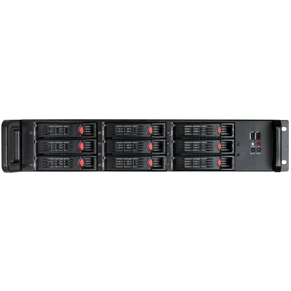 Серверный корпус ExeGate Pro EX293180RUS 2U550-HS12 RM 19", высота 2U, глубина 550, БП 1U-900ADS, 1