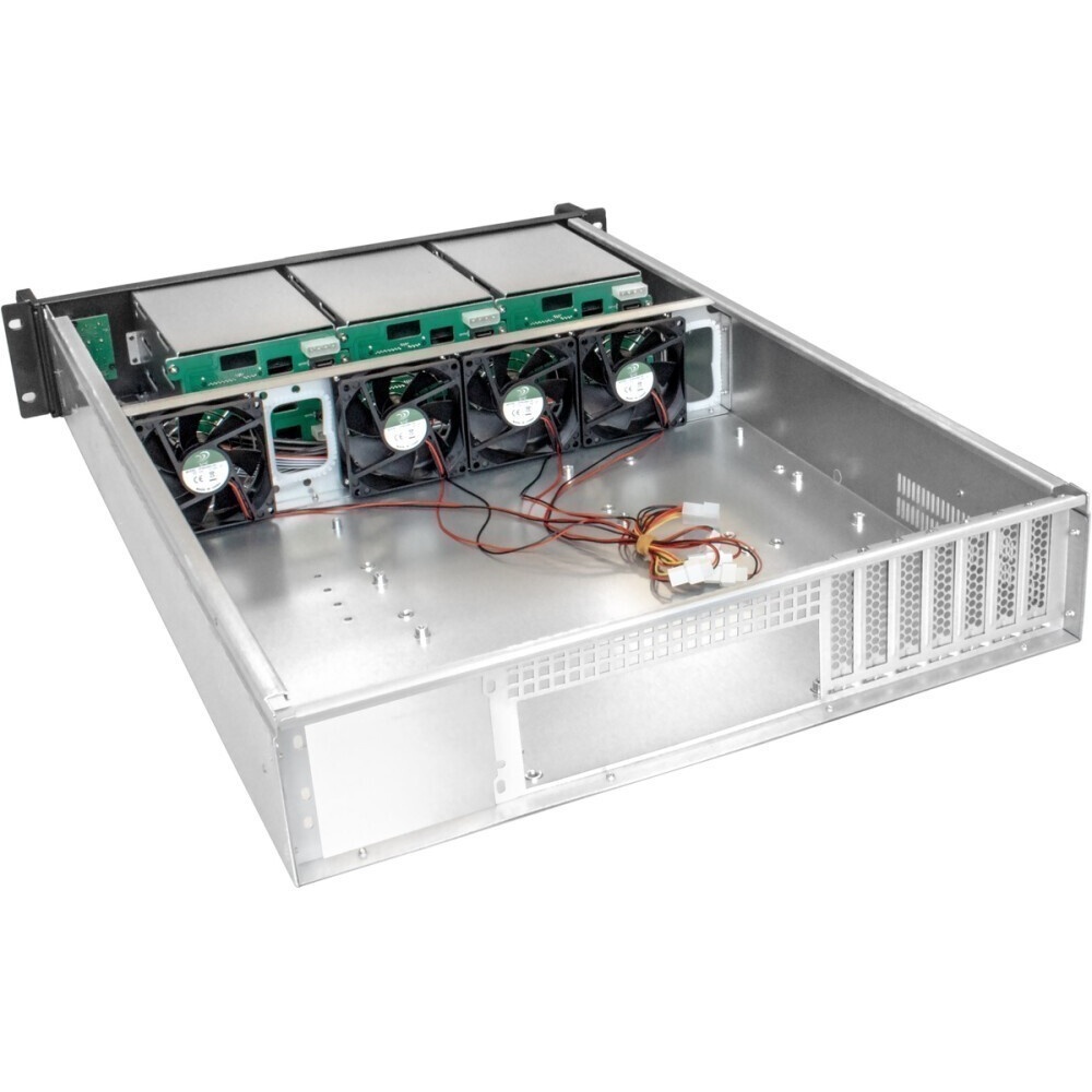 Серверный корпус ExeGate Pro EX293180RUS 2U550-HS12 RM 19", высота 2U, глубина 550, БП 1U-900ADS, 1