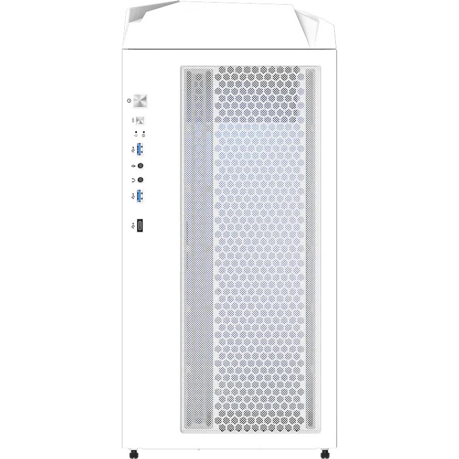 Корпус Gigabyte C301 Glass White MidTower, ATX, USB-C x1, USB3.0 x2, Audio I/O, GPU:400mm, Black, TG
