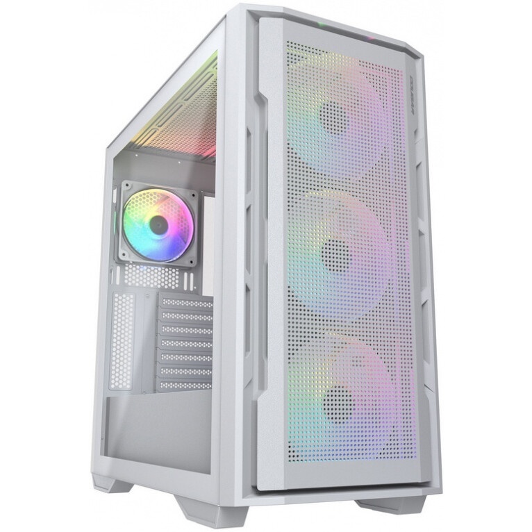 Корпус Gigabyte C301 Glass White MidTower, ATX, USB-C x1, USB3.0 x2, Audio I/O, GPU:400mm, Black, TG