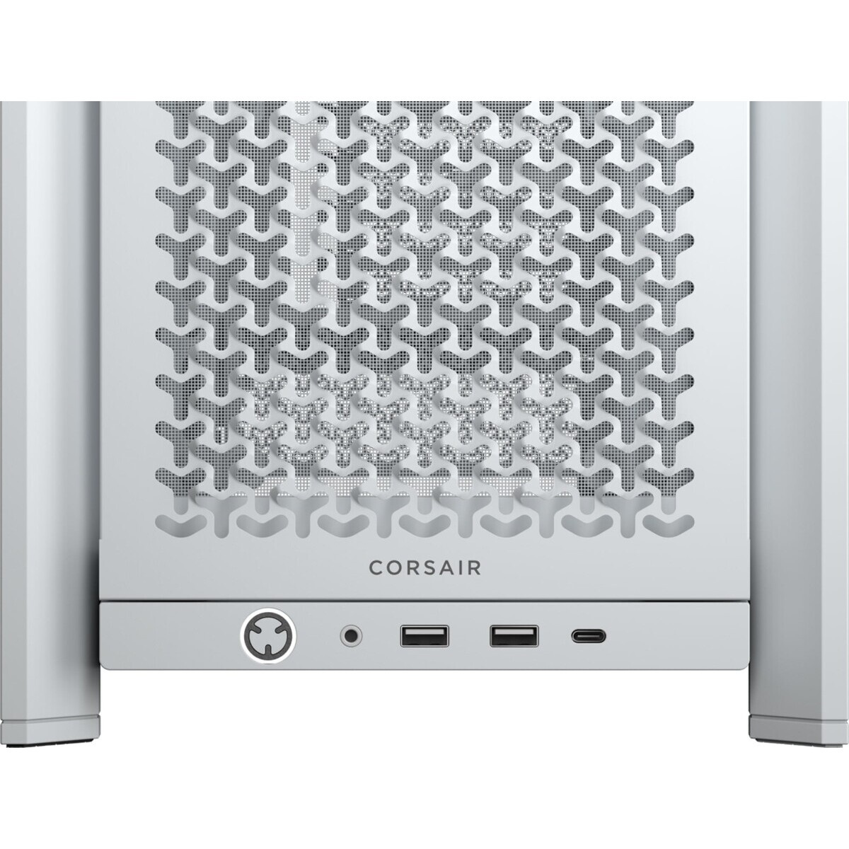 Корпус Gigabyte C301 Glass White MidTower, ATX, USB-C x1, USB3.0 x2, Audio I/O, GPU:400mm, Black, TG