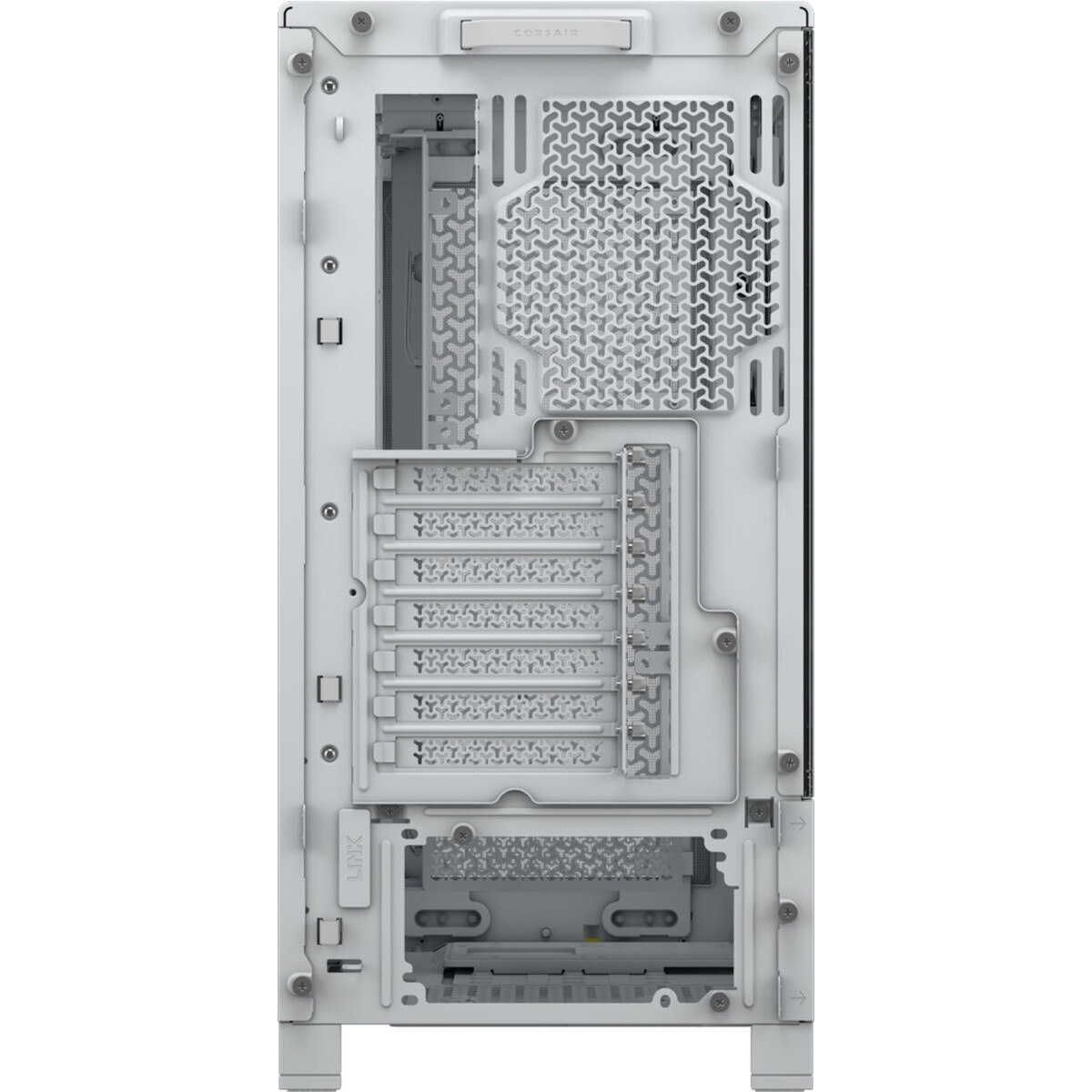 Корпус Gigabyte C301 Glass White MidTower, ATX, USB-C x1, USB3.0 x2, Audio I/O, GPU:400mm, Black, TG