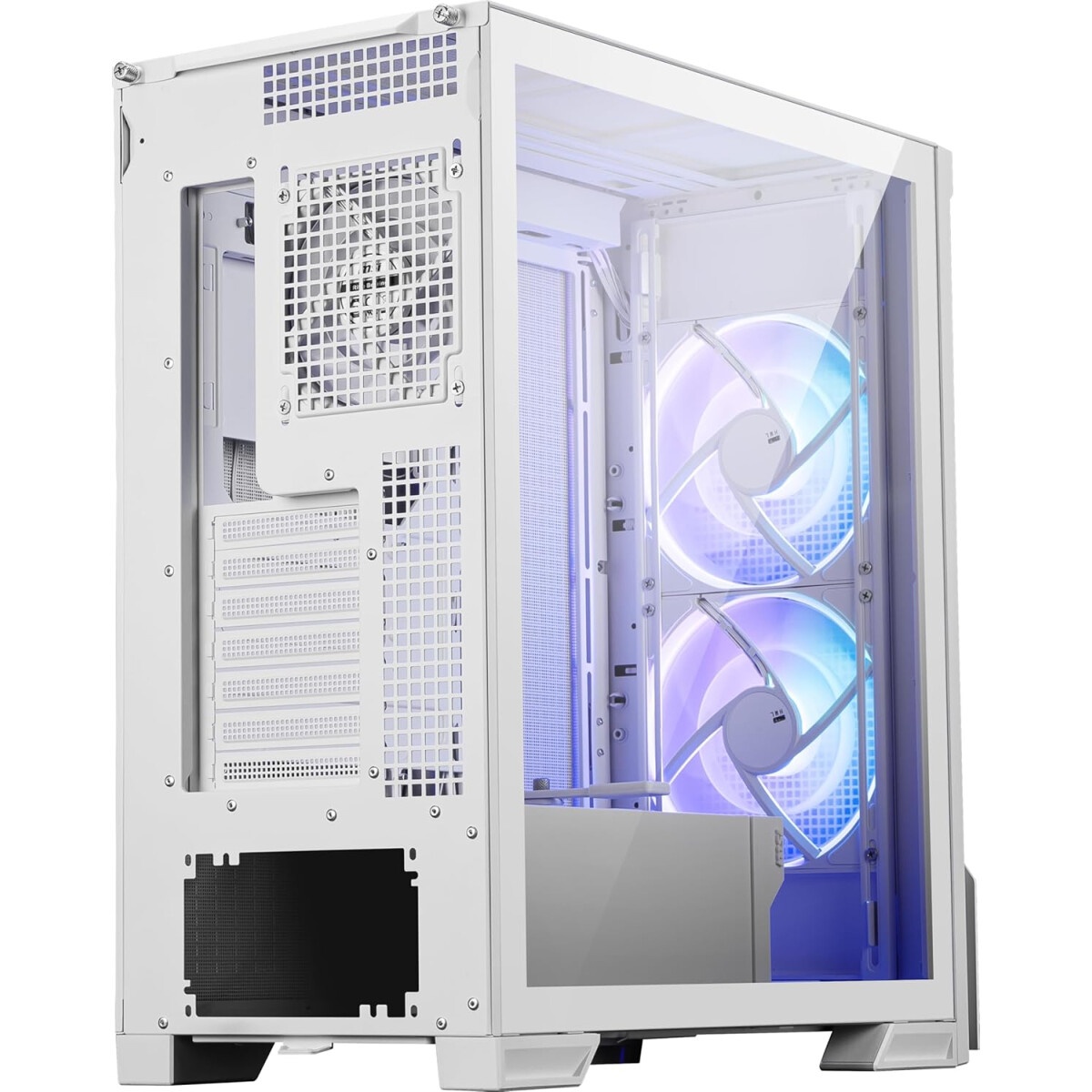 Корпус Gigabyte C301 Glass White MidTower, ATX, USB-C x1, USB3.0 x2, Audio I/O, GPU:400mm, Black, TG