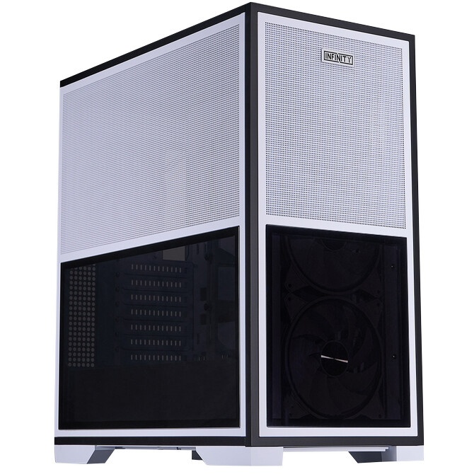 Корпус Gigabyte C301 Glass White MidTower, ATX, USB-C x1, USB3.0 x2, Audio I/O, GPU:400mm, Black, TG