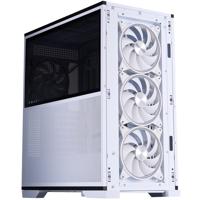 Корпус Gigabyte C301 Glass White MidTower, ATX, USB-C x1, USB3.0 x2, Audio I/O, GPU:400mm, Black, TG