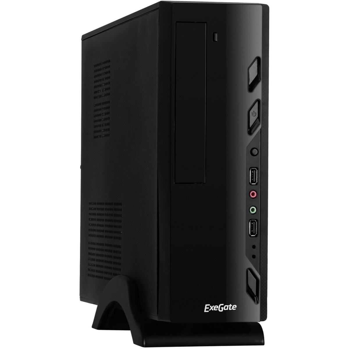 Компьютерный корпус Exegate EX268693RUS Компьютерный корпус MiniITX Exegate MI-208 Black, miniITX/mA