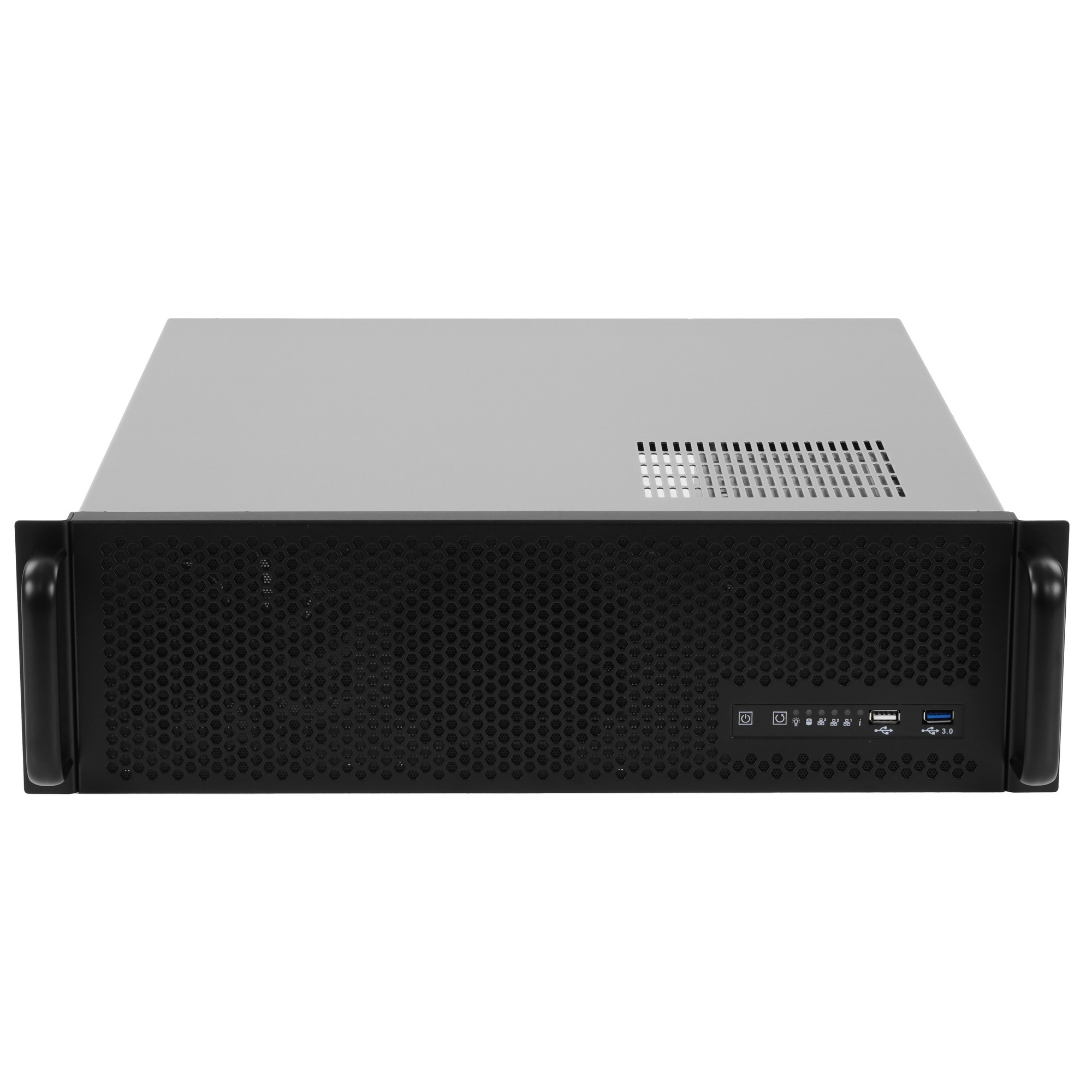 Серверный корпус ExeGate EX293903RUS Pro 3U450-09 RM 19", высота 3U, глубина 450, БП 2U-800ADS, USB