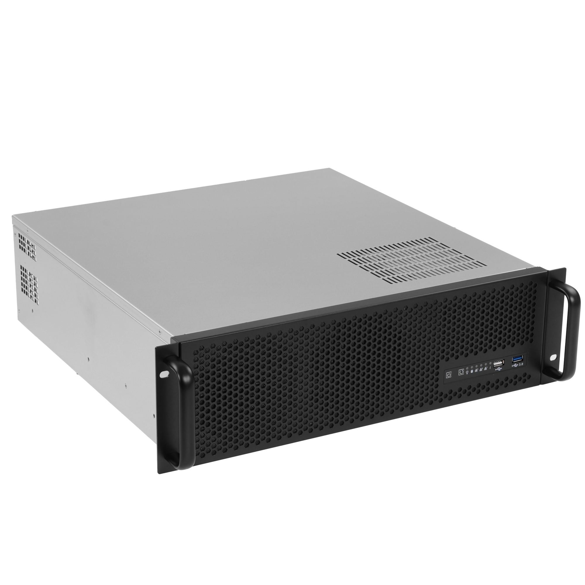 Серверный корпус ExeGate EX293903RUS Pro 3U450-09 RM 19", высота 3U, глубина 450, БП 2U-800ADS, USB