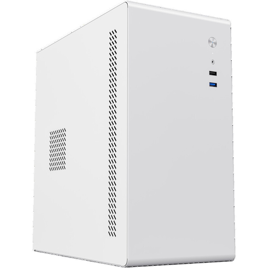 Компьютерный корпус с блоком питания 450Вт./ Case Foxline FL-719W-FZ450R-U31, mATX case, white, w/PS