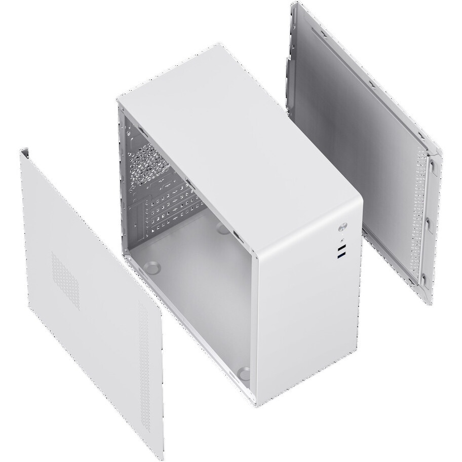 Компьютерный корпус с блоком питания 450Вт./ Case Foxline FL-719W-FZ450R-U31, mATX case, white, w/PS