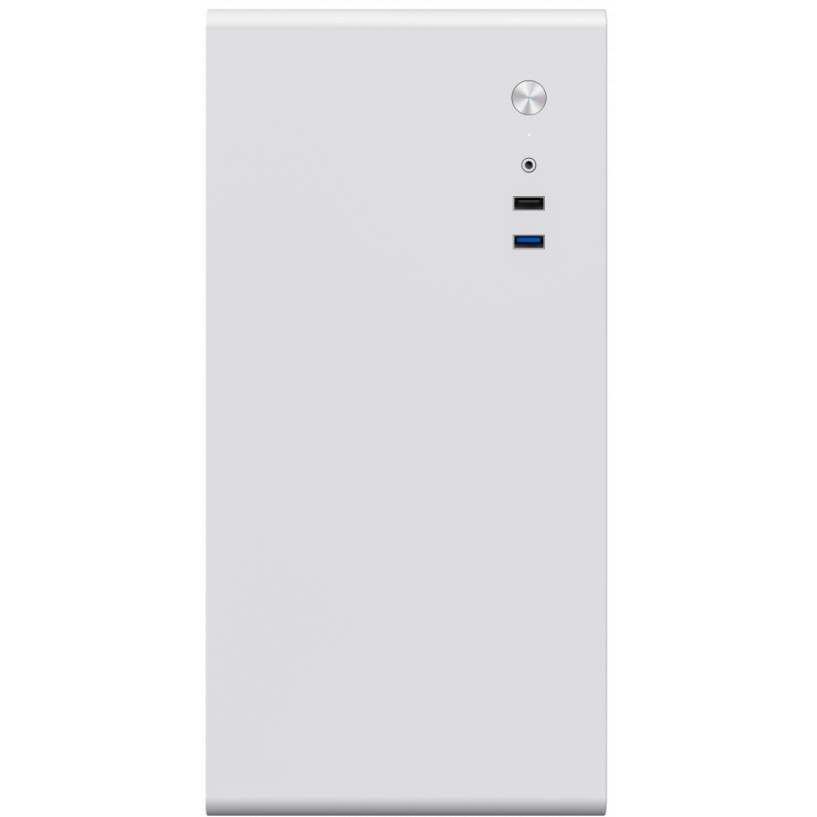 Компьютерный корпус с блоком питания 450Вт./ Case Foxline FL-719W-FZ450R-U31, mATX case, white, w/PS