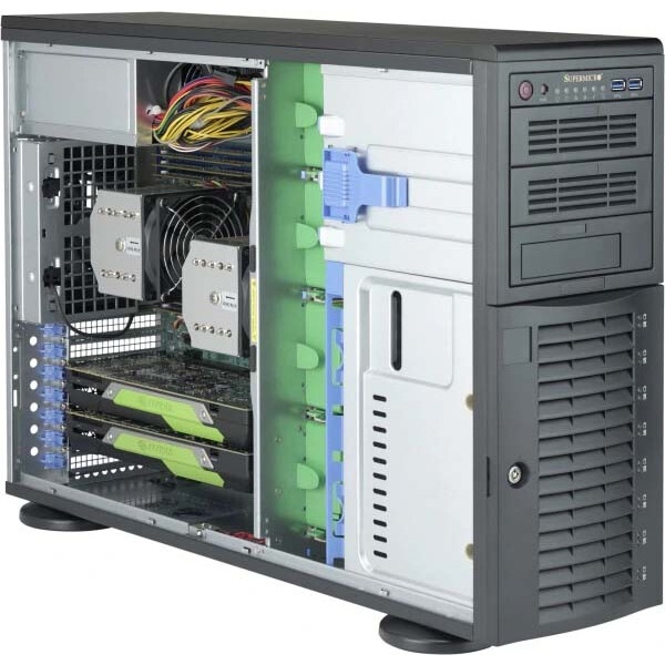Корпус SuperMicro CSE-745BAC-R1K23B 8x 3.5";&; 2.5"; SAS3/SATA3 Backplane for Hot-Swappable Drives,F