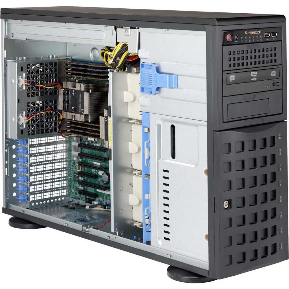 Корпус SuperMicro CSE-745BAC-R1K23B 8x 3.5";&; 2.5"; SAS3/SATA3 Backplane for Hot-Swappable Drives,F