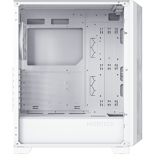 Компьютерный корпус Montech SKY ONE Lite белый без БП ATX 3x120mm 2xUSB3.0 1xUSB3.1 audio bott PSU