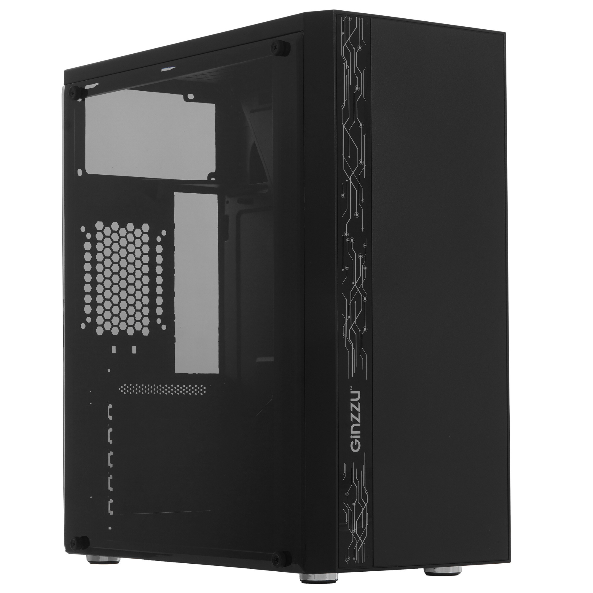 Компьютерный корпус Ginzzu A370 RGB Window
