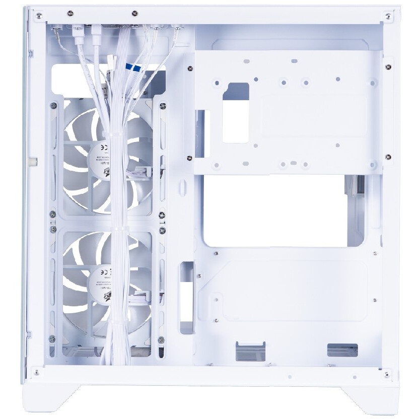 Корпус Bloody BD-CC108 белый без БП mATX 9x120mm 2xUSB3.0 audio bott PSU