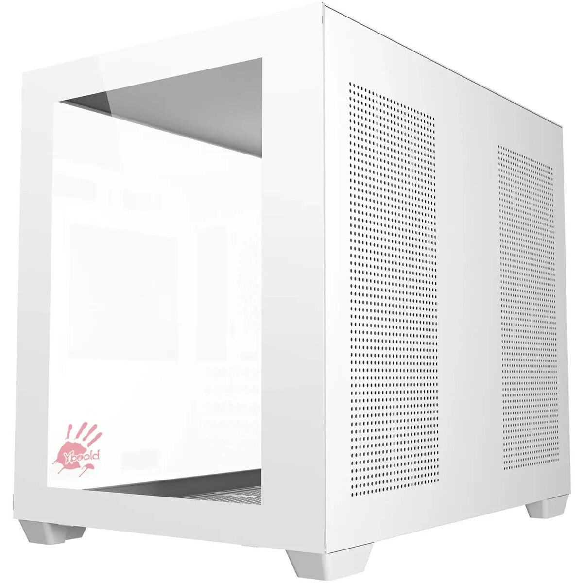 Корпус Bloody BD-CC108 белый без БП mATX 9x120mm 2xUSB3.0 audio bott PSU