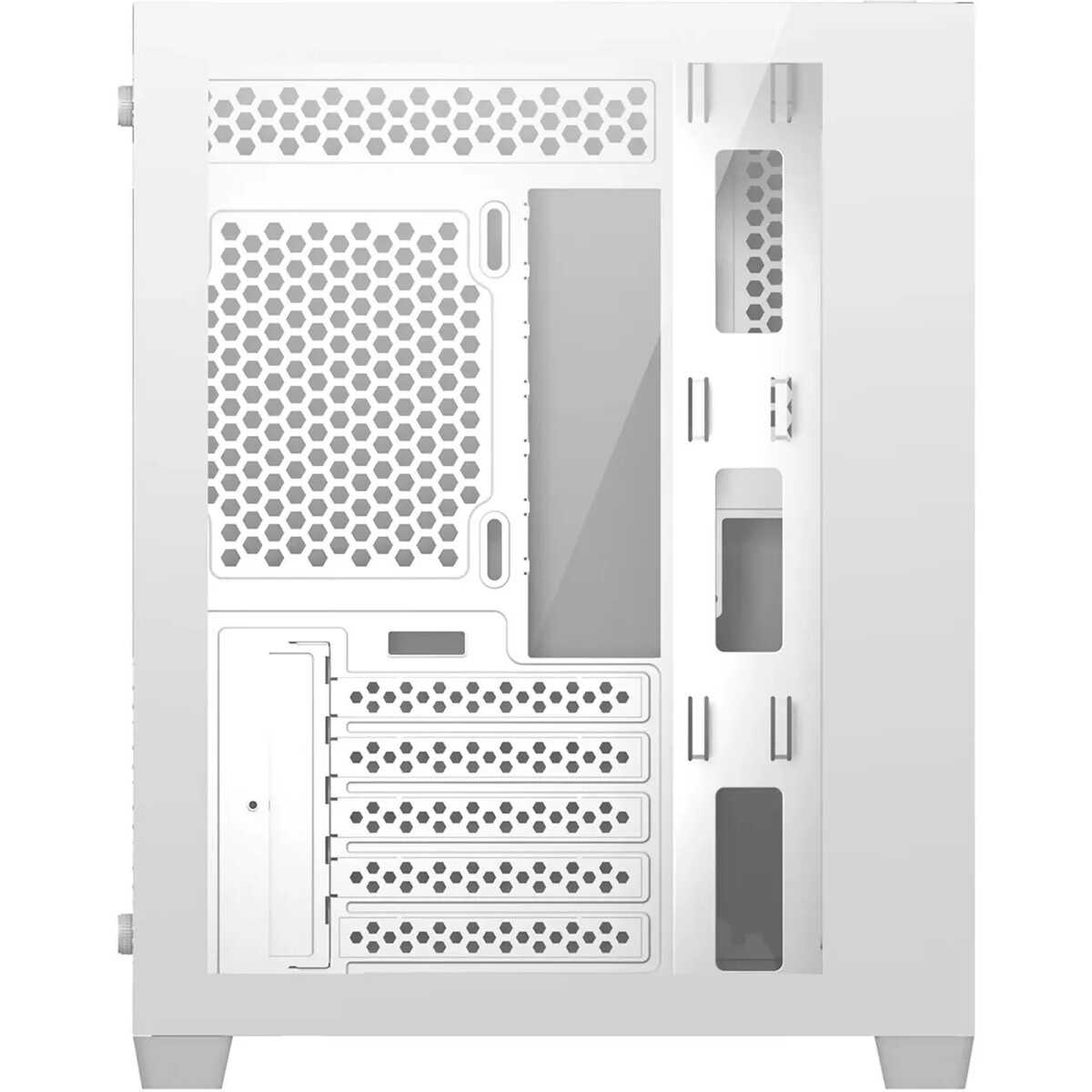 Корпус Bloody BD-CC108 белый без БП mATX 9x120mm 2xUSB3.0 audio bott PSU