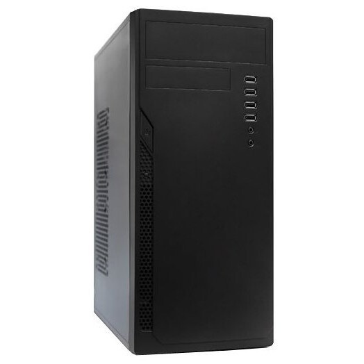 Компьютерный корпус c блоком питания 500 Ватт Case Foxline FL-301, ATX, 1x5.25EXT, 1x3.5EXT, 4x3.5IN