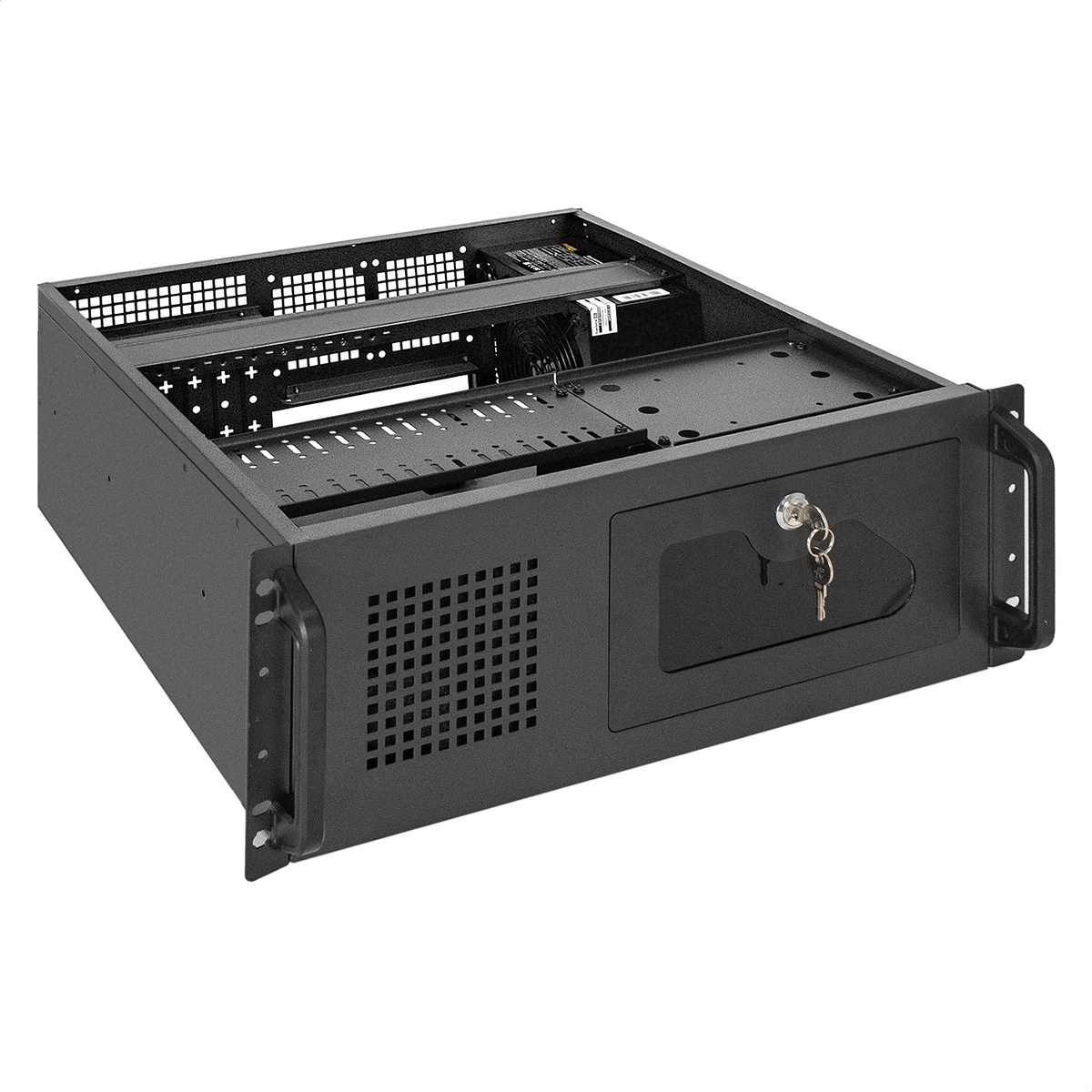 Серверный корпус ExeGate Pro 4U450-17 RM 19", высота 4U, глубина 450, БП 900PPH-SE 80 PLUS® Bronze,