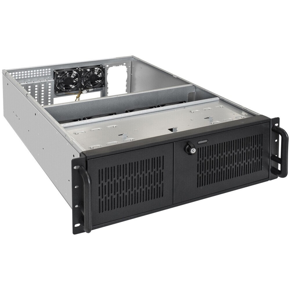 Серверный корпус ExeGate Pro 2U550-04 (RM 19", высота 2U, глубина 550, БП 2U-1080ADS, 2*USB)