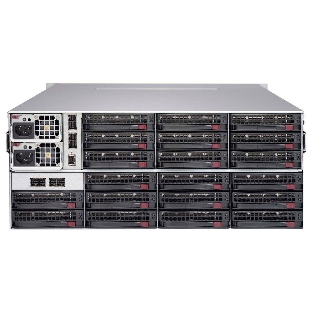 Корпус 4U SuperMicro CSE-847E2C-R1K23JBOD 1200W Hot-Swap 44xHDD SATA/SAS