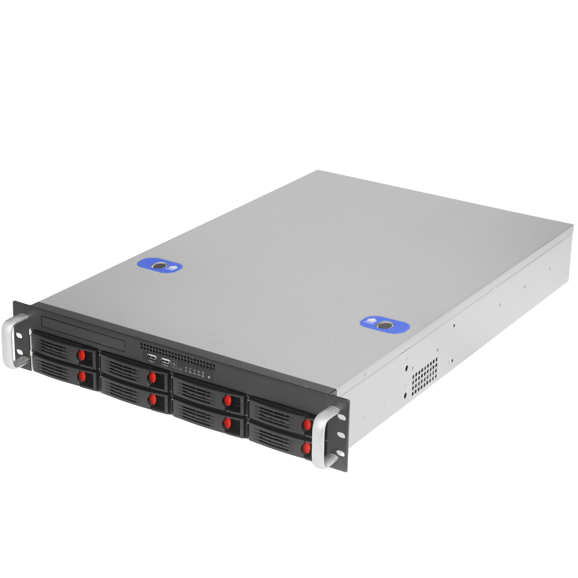 Серверный корпус ExeGate Pro 2U660-HS08 RM 19", высота 2U, глубина 660, БП 2U-1000ADS, 8xHotSwap, U