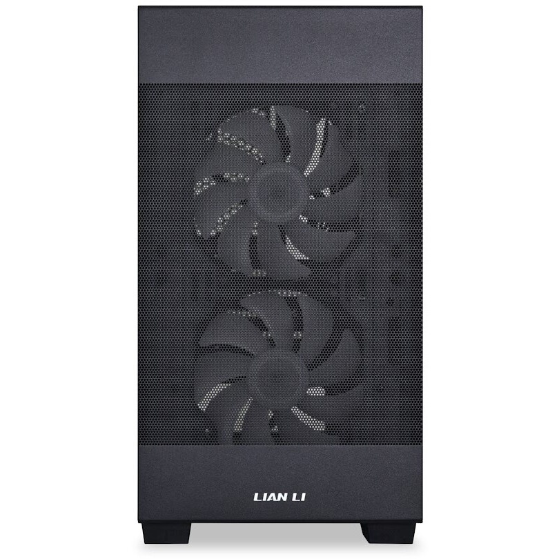 Компьютерный корпус Lian-Li Lancool 205M Mesh черный без БП ATX 2xUSB3.0 audio bott PSU