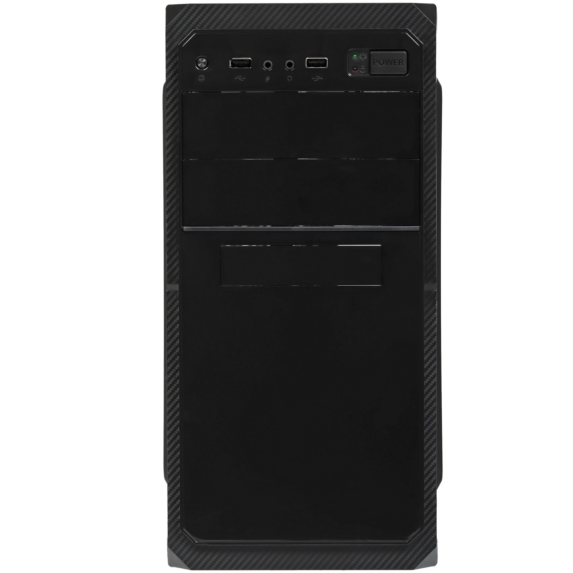 Компьютерный корпус Exegate EX284027RUS Minitower BA-202 Black, mATX, , 2*USB, Audio
