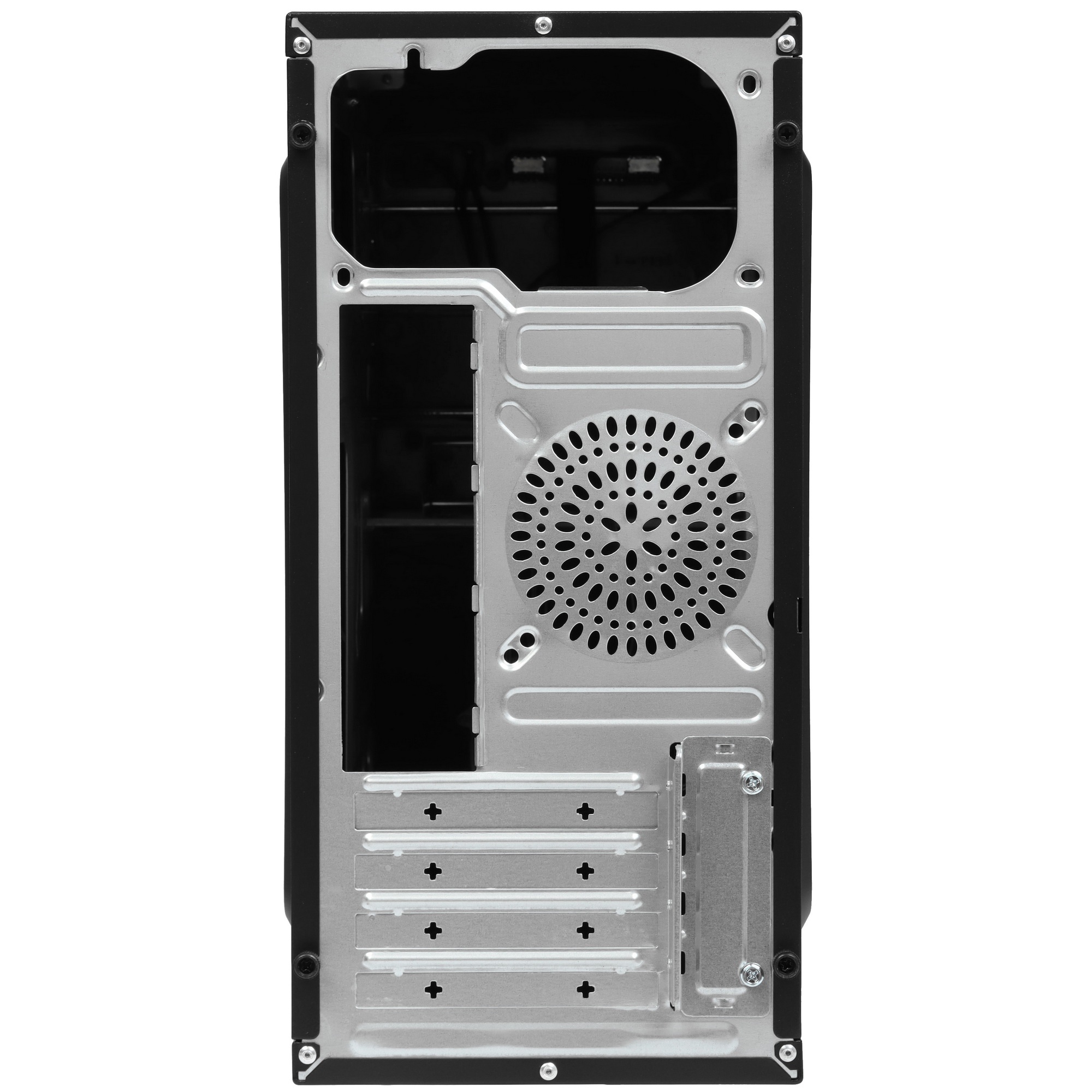 Компьютерный корпус Exegate EX284027RUS Minitower BA-202 Black, mATX, , 2*USB, Audio