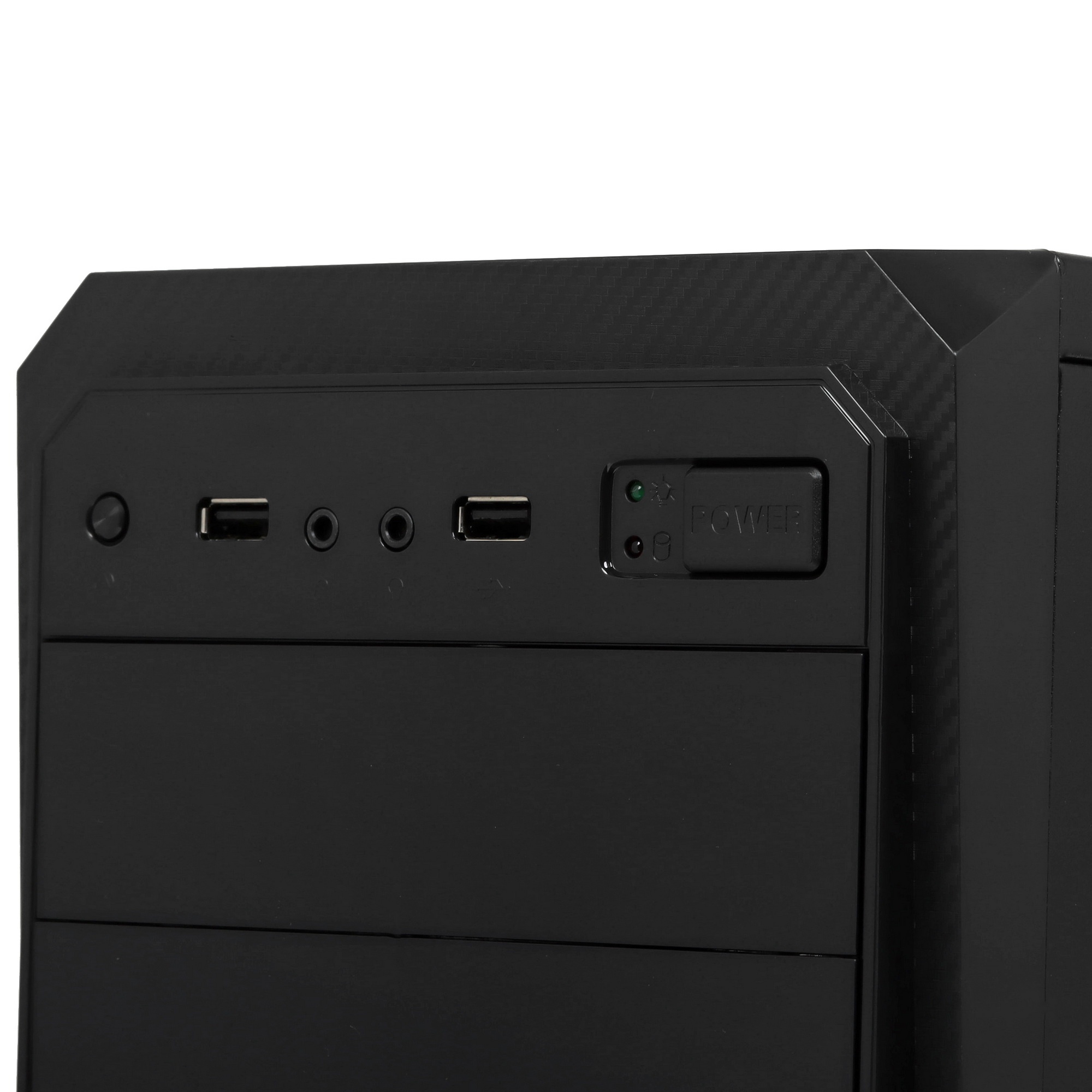 Компьютерный корпус Exegate EX284027RUS Minitower BA-202 Black, mATX, , 2*USB, Audio