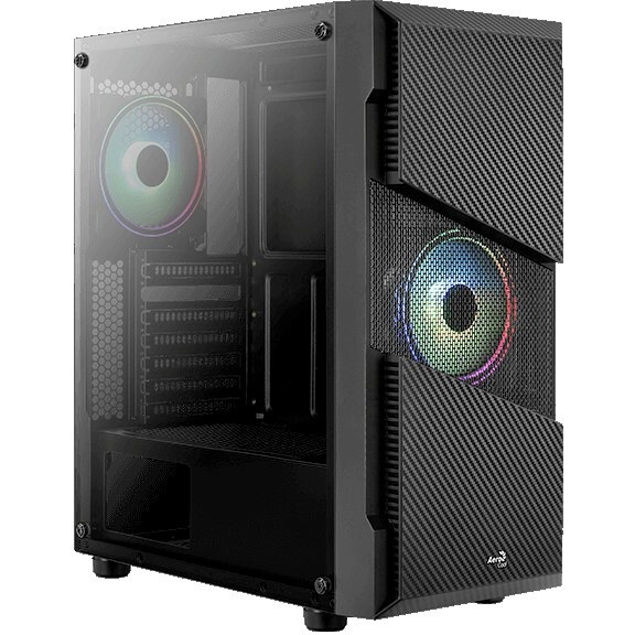 Компьютерный корпус Aerocool / Formula Glider Cosmo V1 без БП, ATX, боковое окно (закаленное стекло)