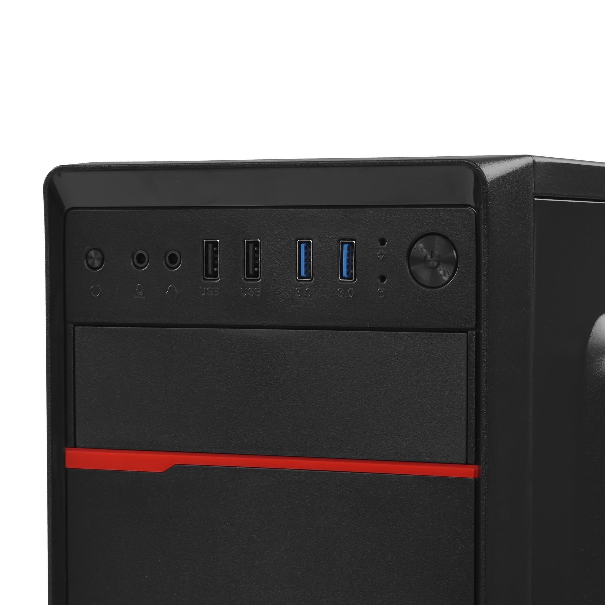 Компьютерный корпус Digma DCC-MD302 черный без БП ATX 1x80mm 3x120mm 2xUSB2.0 2xUSB3.0 audio