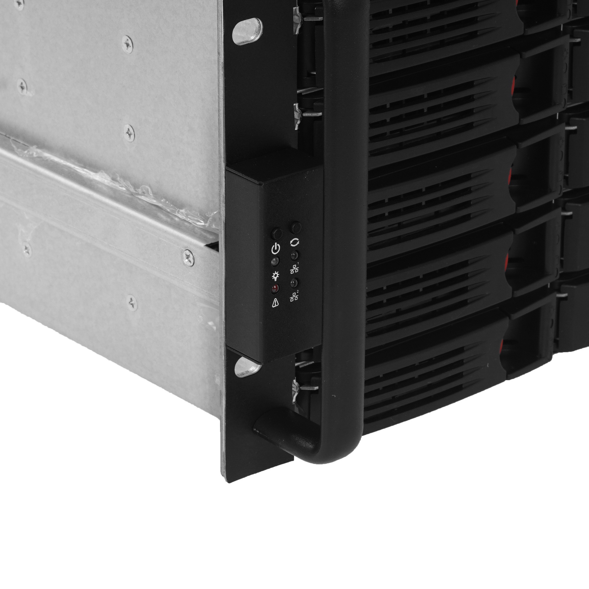 Серверный корпус ExeGate EX293581RUS Pro 4U660-HS24 RM 19", высота 4U, глубина 660, БП 1000ADS, 24x