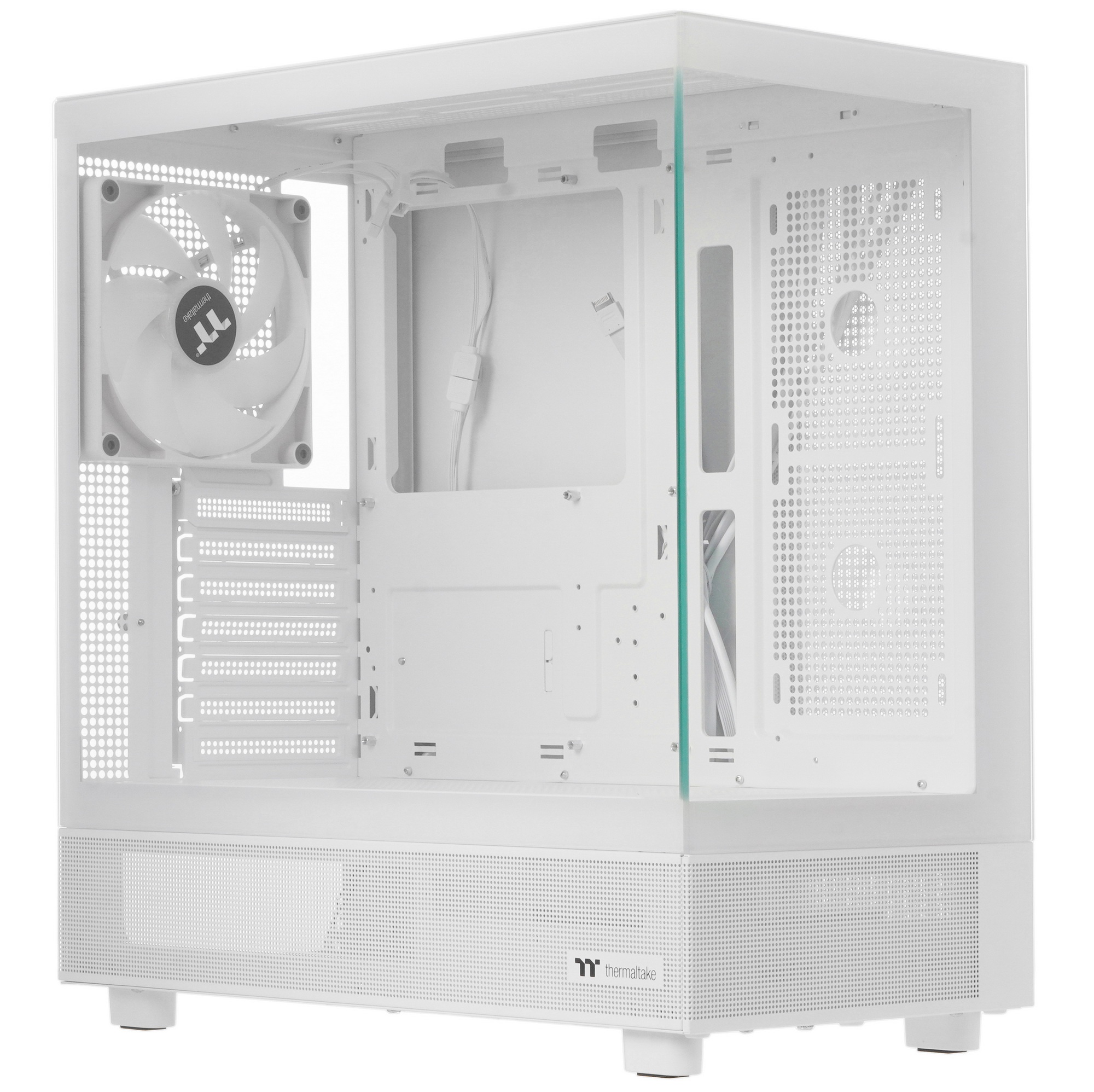 Корпус Thermaltake View 270 TG ARGB белый без БП ATX 6x120mm 2x140mm 1x200mm 2xUSB3.0 audio bott PSU