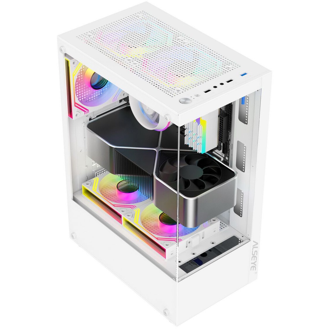 Корпус для ПК ALSEYE Vision Ultra W (4 fans)
