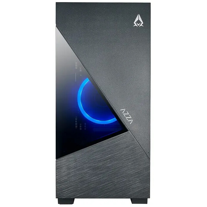 Компьютерный корпус Azza Eclipse черный без БП ATX 9x120mm 5x140mm 2xUSB2.0 1xUSB3.0 audio bott PSU